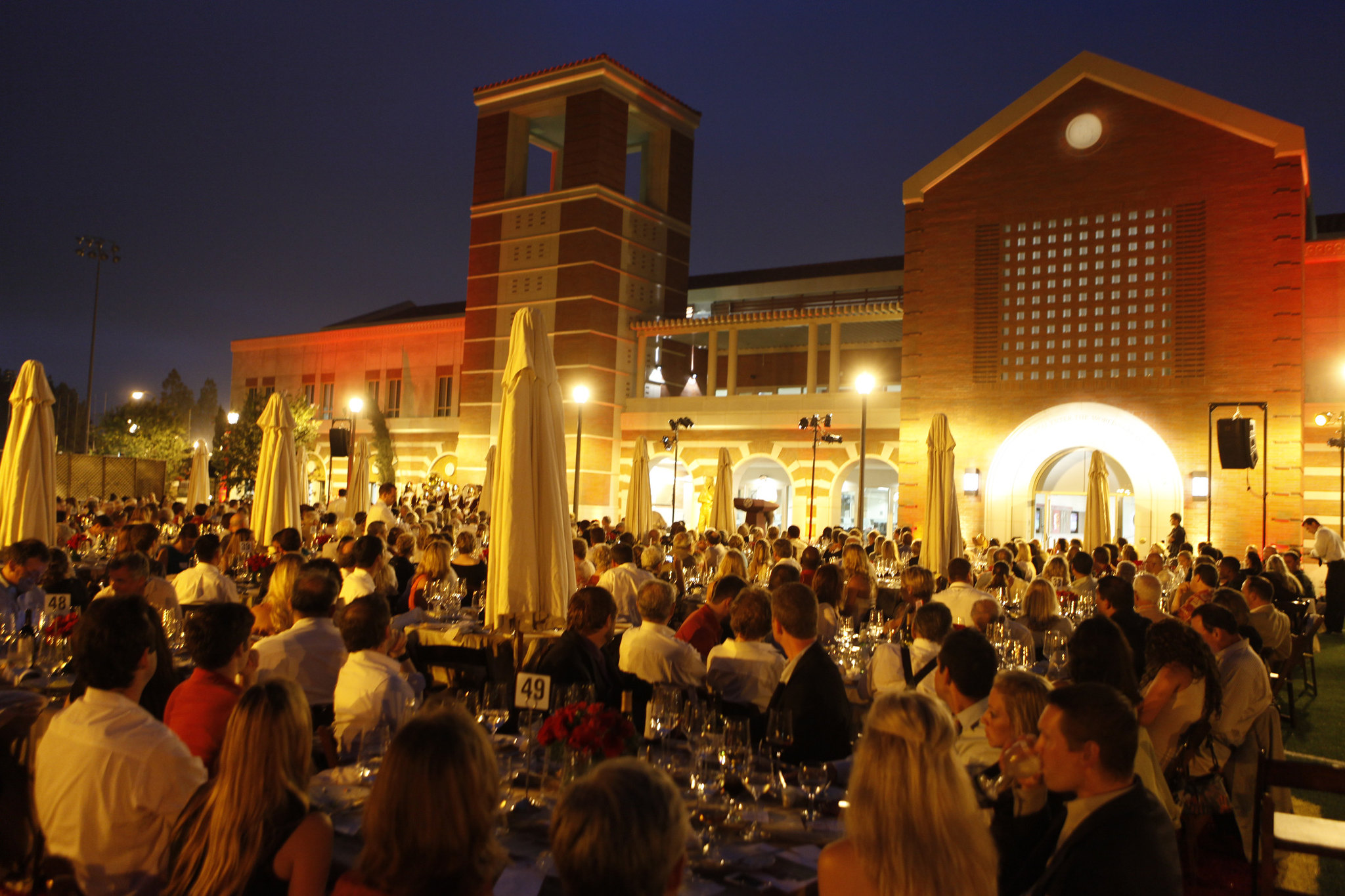 Night time gala event